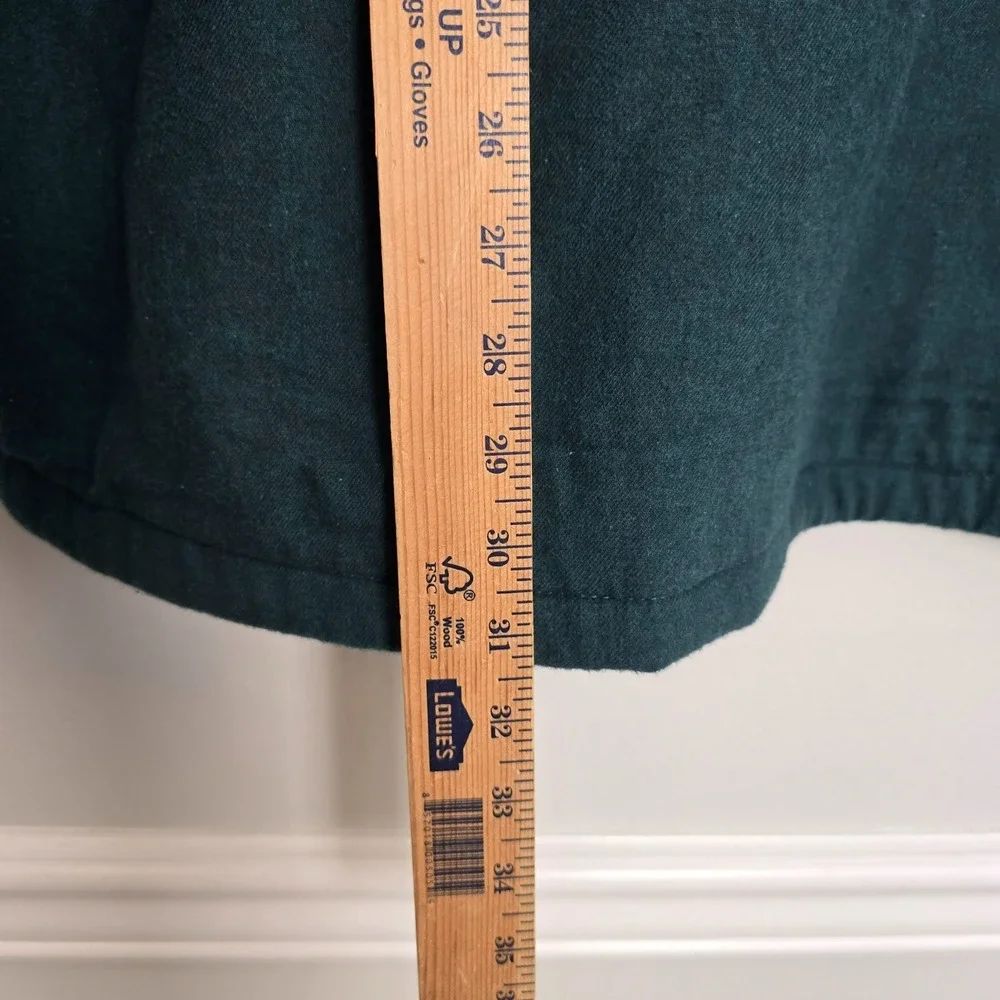 The North Face Men Hooded Campshire Shirt Jacket XL Green Cabincore Cozy Shacket